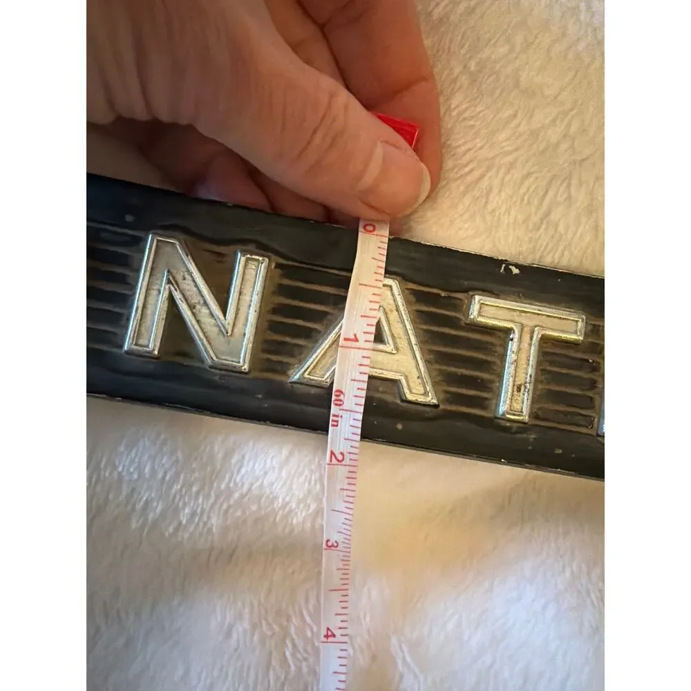 Vintage International Harvester IH Truck Grille Emblem Badge Nameplate 17